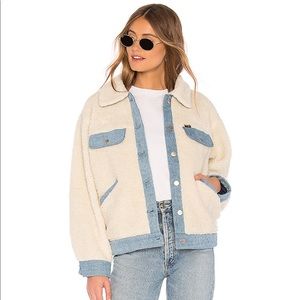 WRANGLER Sherpa Jean Jacket from Revolve